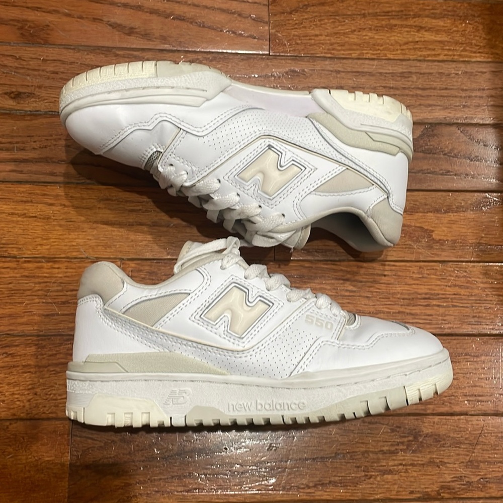 New Balance 550 Silver Birch Size 6.5W